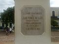 Juan Ponce de Leon Conquistador monument in Old San Juan, Puerto Rico