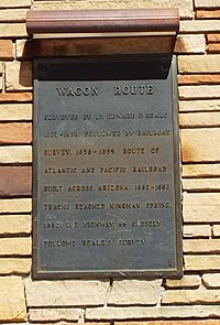 Kingman-Beale Wagon Road Monument-2