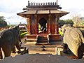 Nandi mantapa at Ikkeri Temple