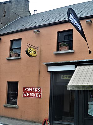 Pub in ireland with signs