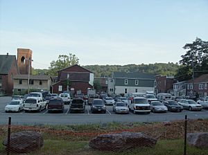 Rosendale municipal parking lot