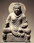 SeatedBuddhaGandhara2ndCenturyOstasiatischeMuseum