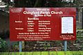 St Peter and St Paul, Chingford - Notice board - geograph.org.uk - 1770005