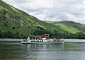 The Western Belle on Ullswater