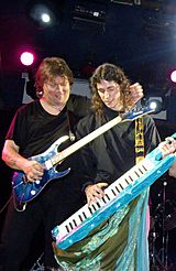 Timo Tolkki and Joe Atlan