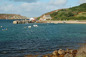 Tresco New Grimsby Pier