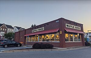 Waffle House in Urbana, Maryland