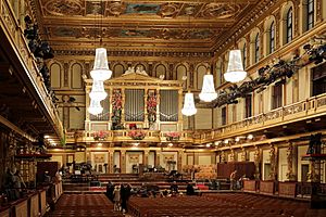 Wien - Musikverein, großer Saal