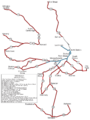 1953 Boston streetcar lines