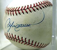 Andre Dawson signed baseball