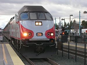 Caltrain at Mountain View