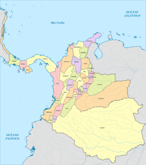 Colombia in 1853