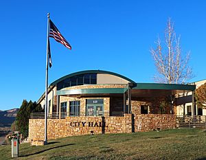 Cortez city hall, built in 2017.