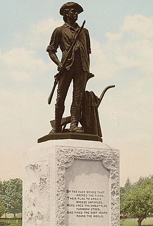 French's Concord Minuteman statue