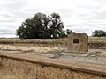 General Douglas MacArthur monument at Terowie railway station, South Australia