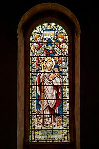 Holy trinity glass A 8792