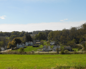 Intersection of Bovard Luxor Road and Tipple Row Road in Luxor PA