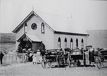 Milbong Lutheran Church, circa 1907.jpg