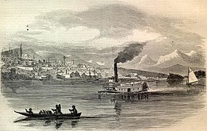 New Westminster sketch 1865