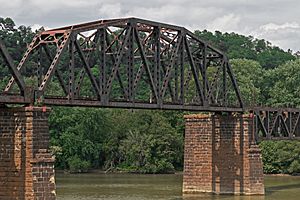 Pinkerton's Landing Bridge Close-Up