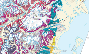 Redoubt Volcano geologic map