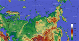 Russland topo