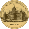 Official seal of Des Moines, Iowa