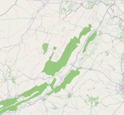 Pembroke, Virginia is located in Shenandoah Valley