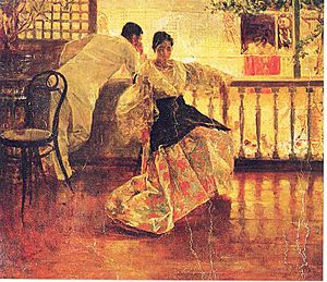 Tampuhan by Juan Luna