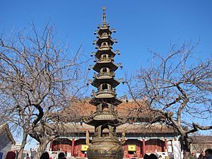 Temple of Great Compassion at New Year's Day