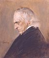 Theodor Mommsen by Franz von Lenbach