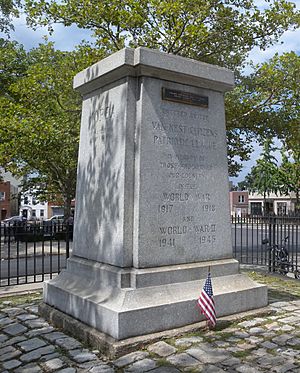 Van Nest war monument jeh