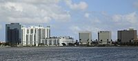 Australian Avenue skyline