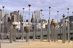 Birrarung Marr Federation Bells Artwork