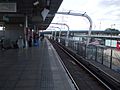 Canning Town stn DLR eastbound look north