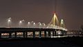 Clark Bridge at night