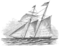 Clipper Built Privateer Schooner