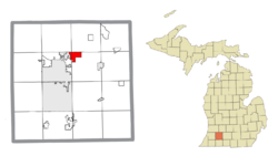 Location within Kalamazoo County