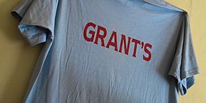 Grant's t-shirt