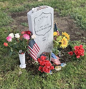 Grave of Silas S. Soule