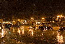 Iquitos en lluvia