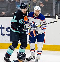 Jamie Oleksiak and Leon Draisaitl