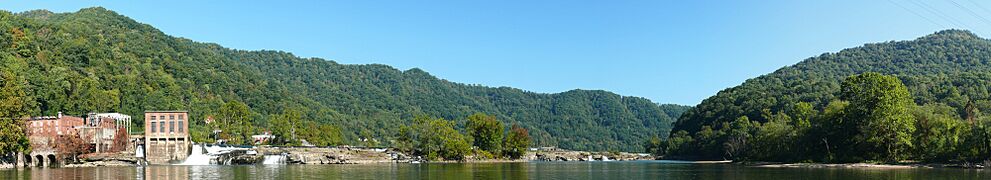 Kanawha Falls Pano-27527