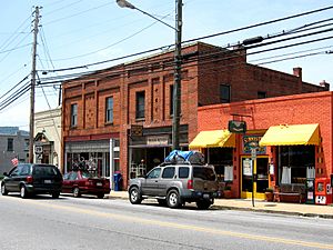 Main Street in Weaverville (2009)