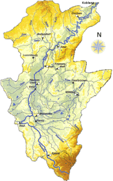 Mosel Einzugsgebiet