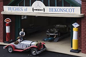 Motor garage, Bekonscot