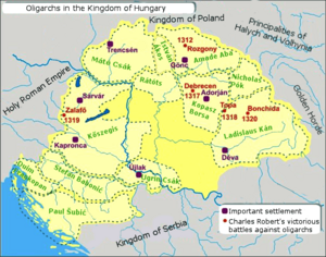 Oligarchs in the Kingdom of Hungary