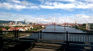 Pearl District and Broadway Bridge