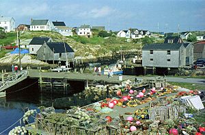 Peggy's Cove Ropes, Nova Scotia, Canada