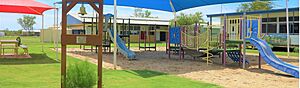 Playground, Quilpie State School, 2023